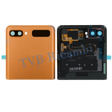 Samsung Z Flip 5G F707B 原拆屏幕带后盖镜片 (上) 金