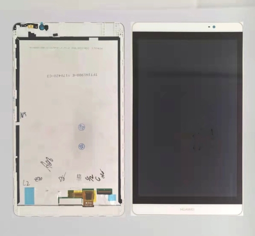 Huawei MediaPad M2 8.0 Display ORIGINALE+ Cornice Bianco