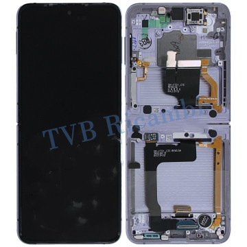 Samsung Z Flip 4 5G F721B 售后原装总成带框 紫色