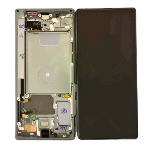 Samsung Note 20 5G N980F N981B Display Originale + Frame Service Pack Verde
