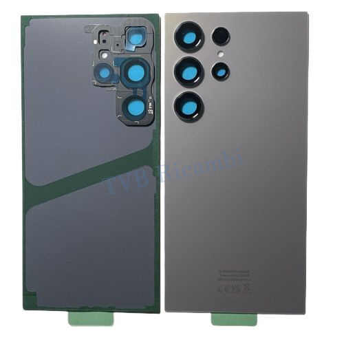 Samsung S24Ultra 5G S928B 后盖带镜片 银灰