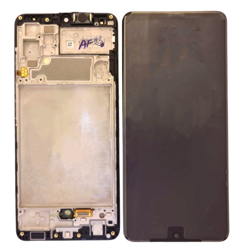 Samsung A325F A32 4G 2021 A325M Display Originale + Frame Service Pack Nero