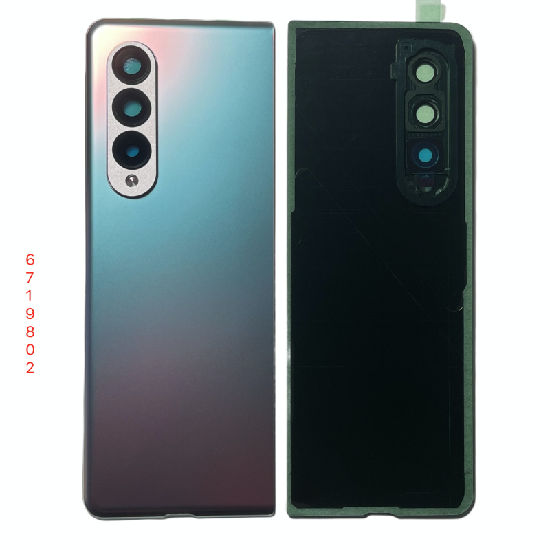 Samsung Z Fold 3 5G 2021 F926B 后盖带镜片 银白