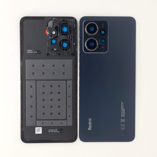 Xiaomi Redmi Note 12 4G Cover Posteriore + Supporto Fotocamera ORIGINALE Nero 23021RAAEG 23021RAA2Y 23027RAD4I 23028RA60L