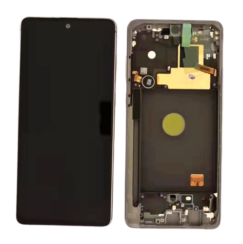 Samsung Note 10Lite N770F Display Originale + Frame Service Pack Argento
