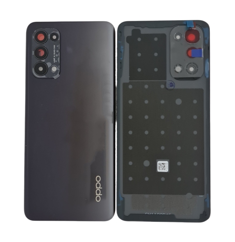 OPPO Find x3Lite Reno 5 5G 原装后盖带镜片 黑 CPH2145 PEGM00 PEGT00
