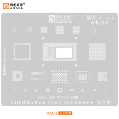 BGA Reballing stencil Macbook A1534 (MAC1)