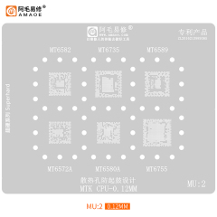 BGA Reballing stencil MTK CPU (MU2)
