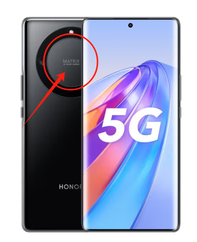 Huawei Honor Magic 5Lite 5G Honor X9A 中间镜面 黑 RMO-NX3 RMO-NX1