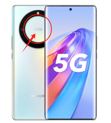 Huawei Honor Magic 5Lite 5G Honor X9A Vetro Centrale Blu RMO-NX3 RMO-NX1