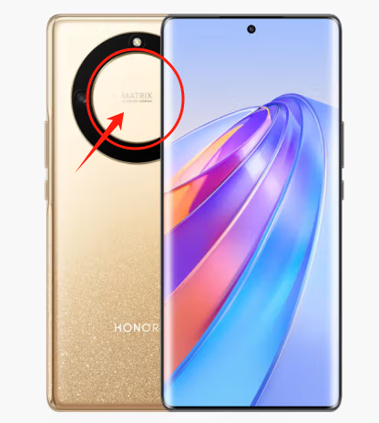 Huawei Honor Magic 5Lite 5G Honor X9A 中间镜面 金 RMO-NX3 RMO-NX1