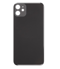 IPhone 11 后盖玻璃 (大孔) 黑
