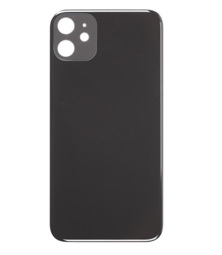 IPhone 11 后盖玻璃 (大孔) 黑