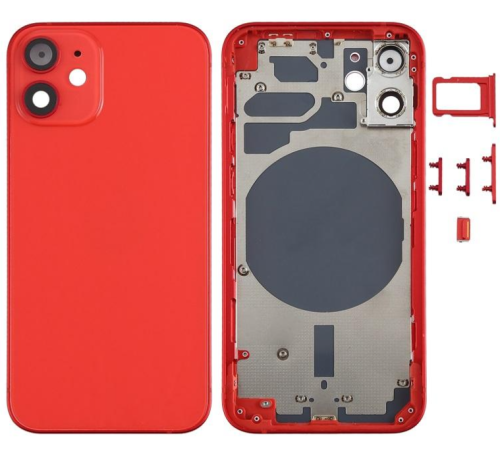 IPhone 12Mini 后壳总成空 红