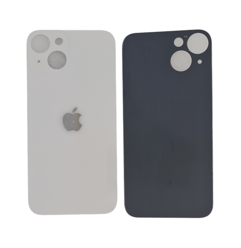 IPhone 14 后盖玻璃 (大孔) 白
