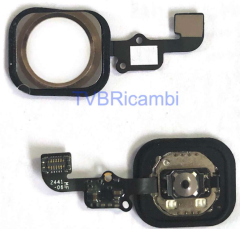 IPhone 6G IPhone 6Plus Flex di Tasto Home Oro