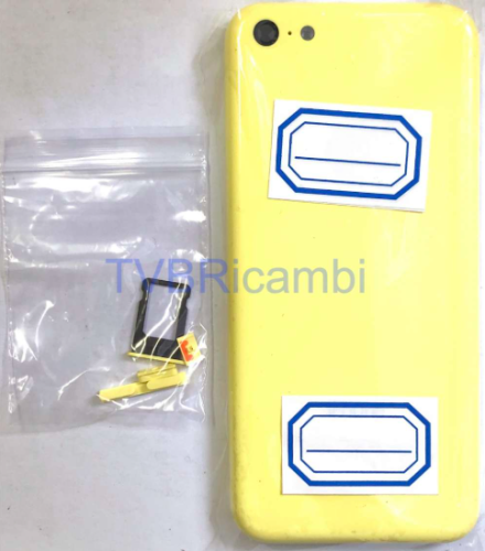IPhone 5C Cover Posteriore Completo Senza Ricambi Giallo