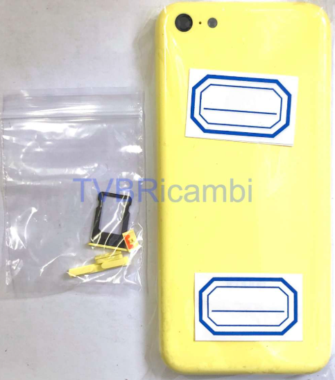 IPhone 5C 后壳总成空 黄