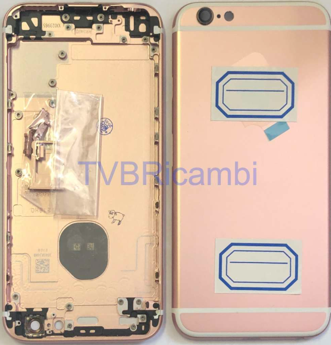 IPhone 6S Cover Posteriore Completo Senza Ricambi Rosa