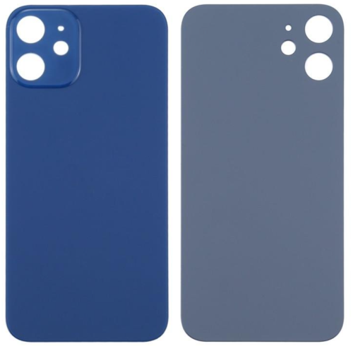 IPhone 12Mini 后盖玻璃 (大孔) 蓝