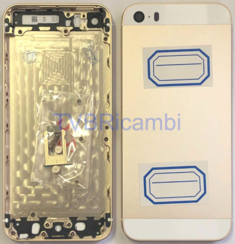 IPhone 5S 后壳总成空 金
