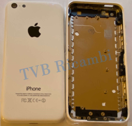 IPhone 5C Cover Posteriore Completo Senza Ricambi Bianco