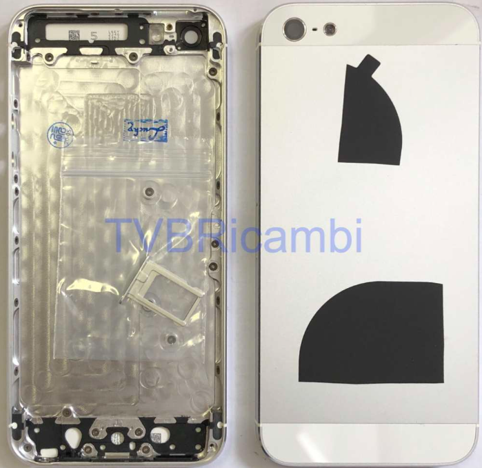 IPhone 5G Cover Posteriore Completo Senza Ricambi Bianco