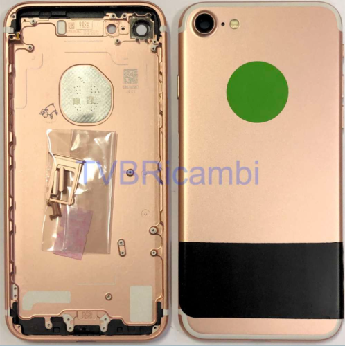 IPhone 7G 后壳总成空 粉红