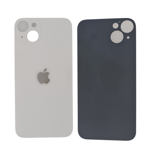 IPhone 14Plus 后盖玻璃 (大孔) 白