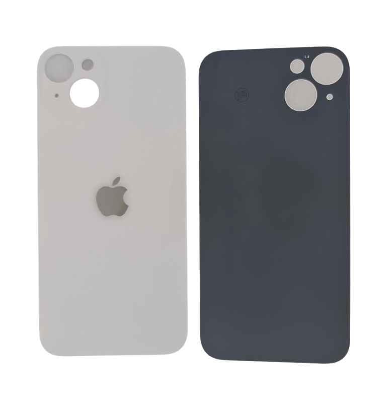 IPhone 14Plus 后盖玻璃 (大孔) 白