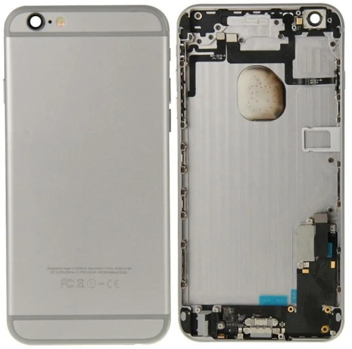 IPhone 6Plus Cover Posteriore Completo Con Ricambi Nero
