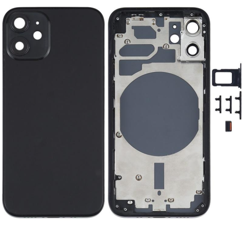 IPhone 12Mini 后壳总成空 黑
