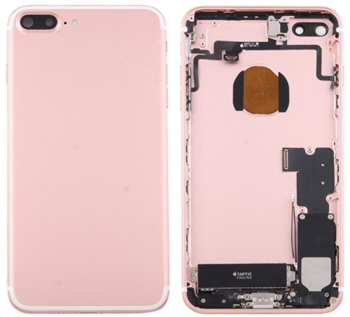 IPhone 7Plus Cover Posteriore Completo Con Ricambi Rosa