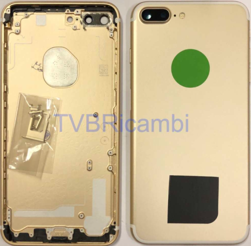 IPhone 7Plus Cover Posteriore Completo Senza Ricambi Oro
