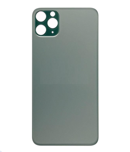 IPhone 11Pro Max Cover Posteriore Di Vetro (Buco Grande) Verde