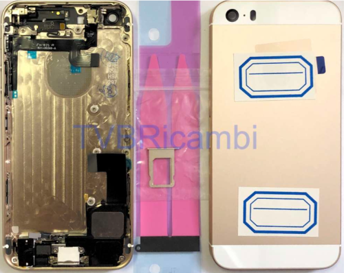 IPhone 5SE 后壳总成带配 金 A1723 A1662