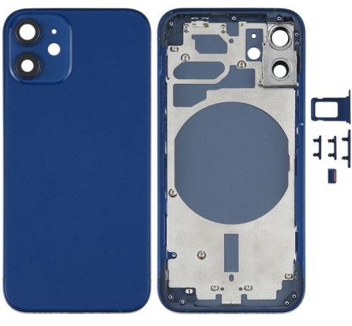 IPhone 12Mini 后壳总成空 蓝