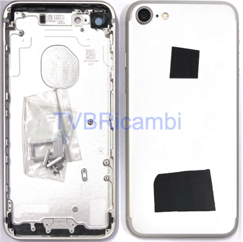 IPhone 7G 后壳总成空 白