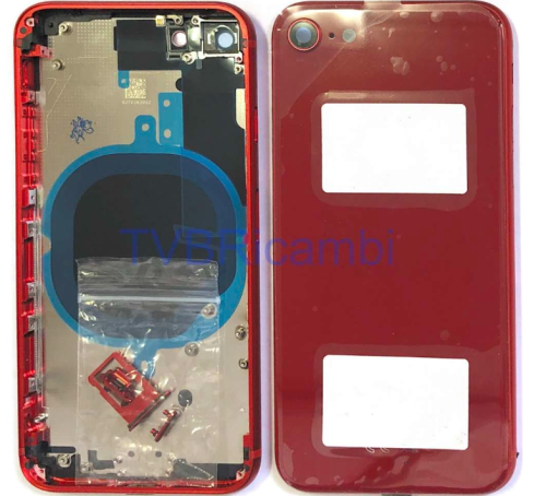IPhone 8G 后壳总成空 红