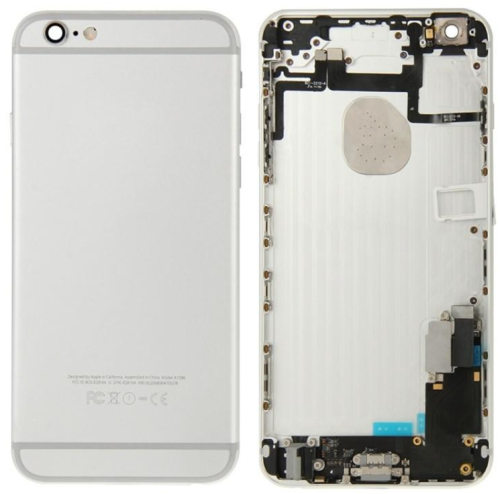 IPhone 6Plus Cover Posteriore Completo Con Ricambi Bianco