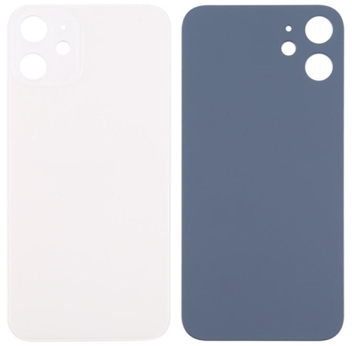 IPhone 12Mini 后盖玻璃 (大孔) 白