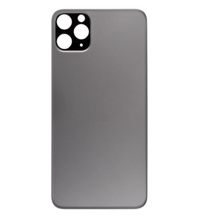 IPhone 11Pro Max 后盖玻璃 (大孔) 黑