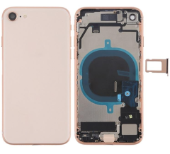 IPhone 8G Cover Posteriore Completo + Ricambi Oro