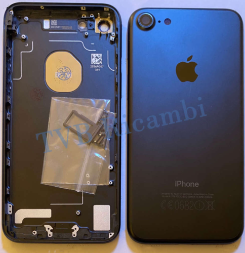 IPhone 7G 后壳总成空 亮黑