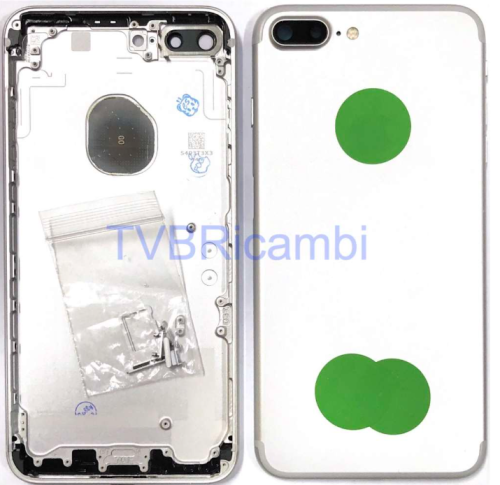 IPhone 7Plus Cover Posteriore Completo Senza Ricambi Bianco