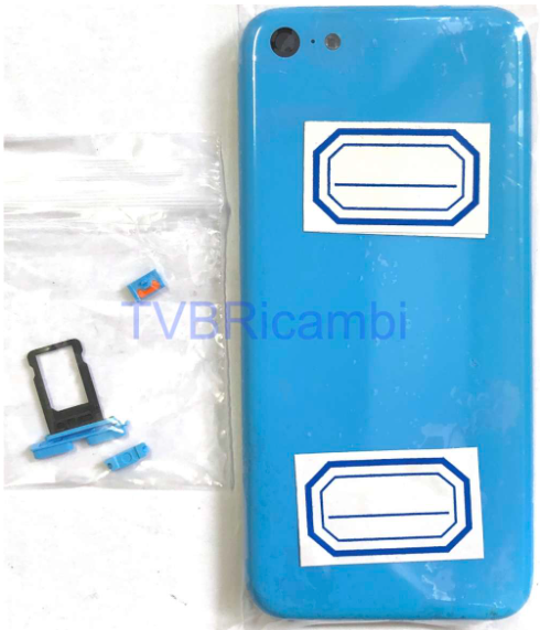IPhone 5C 后壳总成空 蓝