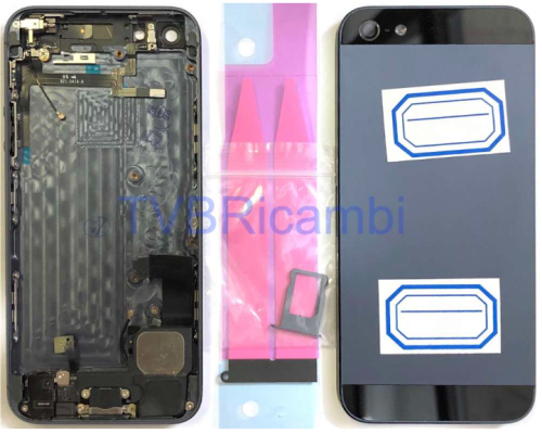 IPhone 5G 后壳总成带配 黑