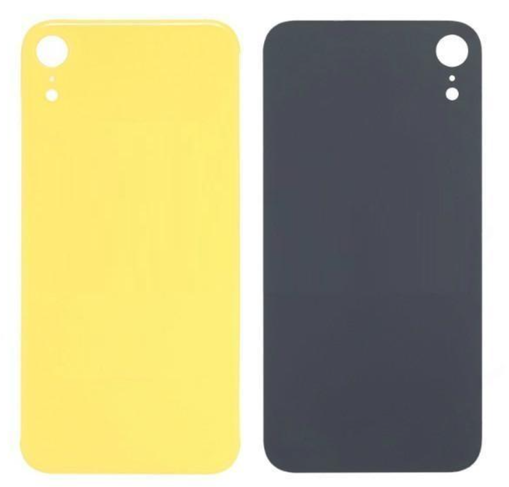 IPhone XR 后盖玻璃 (大孔) 黄