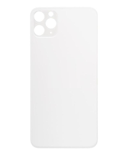 IPhone 11Pro Max Cover Posteriore Di Vetro (Buco Grande) Bianco