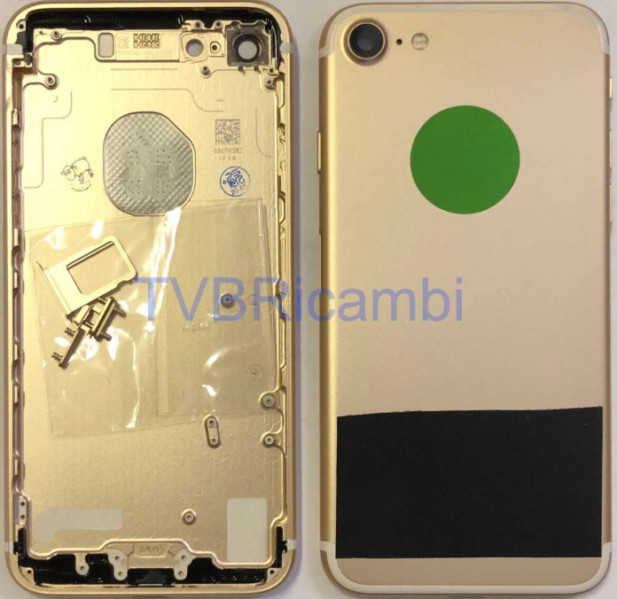 IPhone 7G Cover Posteriore Completo Senza Ricambi Oro